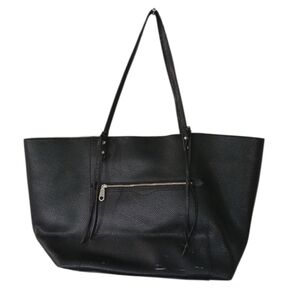 Rebecca Minkoff Jody East West Black Pebbled Leather Tote Bag